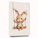 Cute Bunny Nursery Wall Art – Baby Room Decor & Kids Room Prints