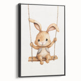 Cute Bunny Nursery Wall Art – Baby Room Decor & Kids Room Prints