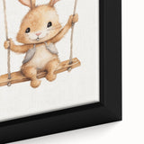 Cute Bunny Nursery Wall Art – Baby Room Decor & Kids Room Prints