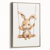 Cute Bunny Nursery Wall Art – Baby Room Decor & Kids Room Prints