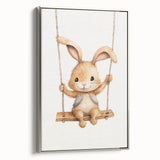 Cute Bunny Nursery Wall Art – Baby Room Decor & Kids Room Prints