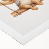 Cute Bunny Nursery Wall Art – Baby Room Decor & Kids Room Prints