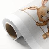 Cute Bunny Nursery Wall Art – Baby Room Decor & Kids Room Prints