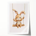 Cute Bunny Nursery Wall Art – Baby Room Decor & Kids Room Prints