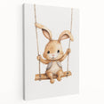 Cute Bunny Nursery Wall Art – Baby Room Decor & Kids Room Prints