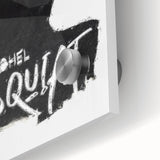 Modern Pop Art Wall Art - Bold Black and White Canvas Print