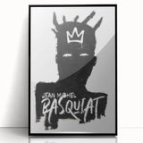 Modern Pop Art Wall Art - Bold Black and White Canvas Print