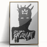 Modern Pop Art Wall Art - Bold Black and White Canvas Print