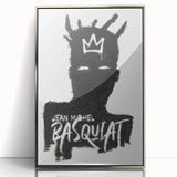 Modern Pop Art Wall Art - Bold Black and White Canvas Print