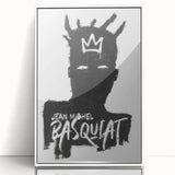 Modern Pop Art Wall Art - Bold Black and White Canvas Print