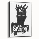 Modern Pop Art Wall Art - Bold Black and White Canvas Print