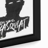 Modern Pop Art Wall Art - Bold Black and White Canvas Print