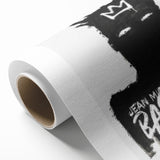 Modern Pop Art Wall Art - Bold Black and White Canvas Print