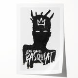 Modern Pop Art Wall Art - Bold Black and White Canvas Print