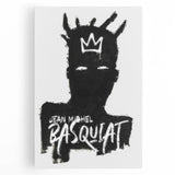 Modern Pop Art Wall Art - Bold Black and White Canvas Print