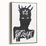 Modern Pop Art Wall Art - Bold Black and White Canvas Print