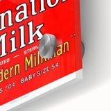 Vintage Carnation Milk Ad Poster | Retro Evaporated Milk Art