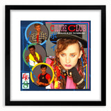 Retro Wall Art – Culture Club Colour by Numbers Canvas Print