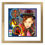 Retro Wall Art – Culture Club Colour by Numbers Canvas Print