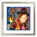 Retro Wall Art – Culture Club Colour by Numbers Canvas Print