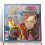 Retro Wall Art – Culture Club Colour by Numbers Canvas Print