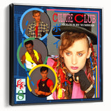Retro Wall Art – Culture Club Colour by Numbers Canvas Print