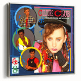 Retro Wall Art – Culture Club Colour by Numbers Canvas Print