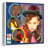 Retro Wall Art – Culture Club Colour by Numbers Canvas Print