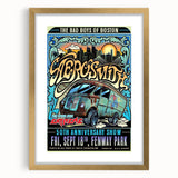 Aerosmith 50th Anniversary Poster – Retro Rock Wall Art