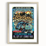 Aerosmith 50th Anniversary Poster – Retro Rock Wall Art