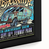 Aerosmith 50th Anniversary Poster – Retro Rock Wall Art