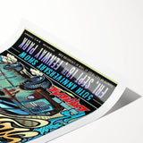 Aerosmith 50th Anniversary Poster – Retro Rock Wall Art