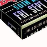 Aerosmith 50th Anniversary Poster – Retro Rock Wall Art