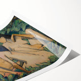 Classical Realism Painting - Three Women in a Wood Art Print Canvas