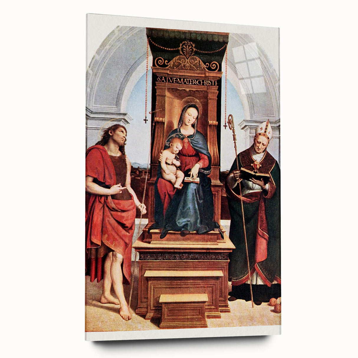Renaissance Art Prints: Raphael's Ansidei Madonna Masterpiece
