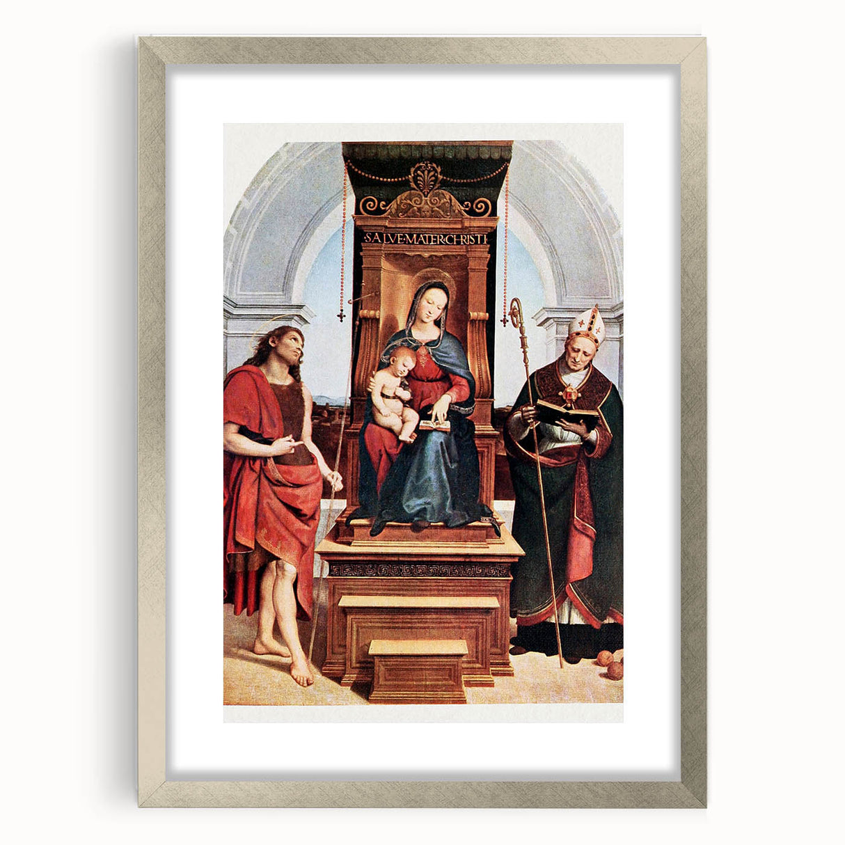 Renaissance Art Prints: Raphael's Ansidei Madonna Masterpiece