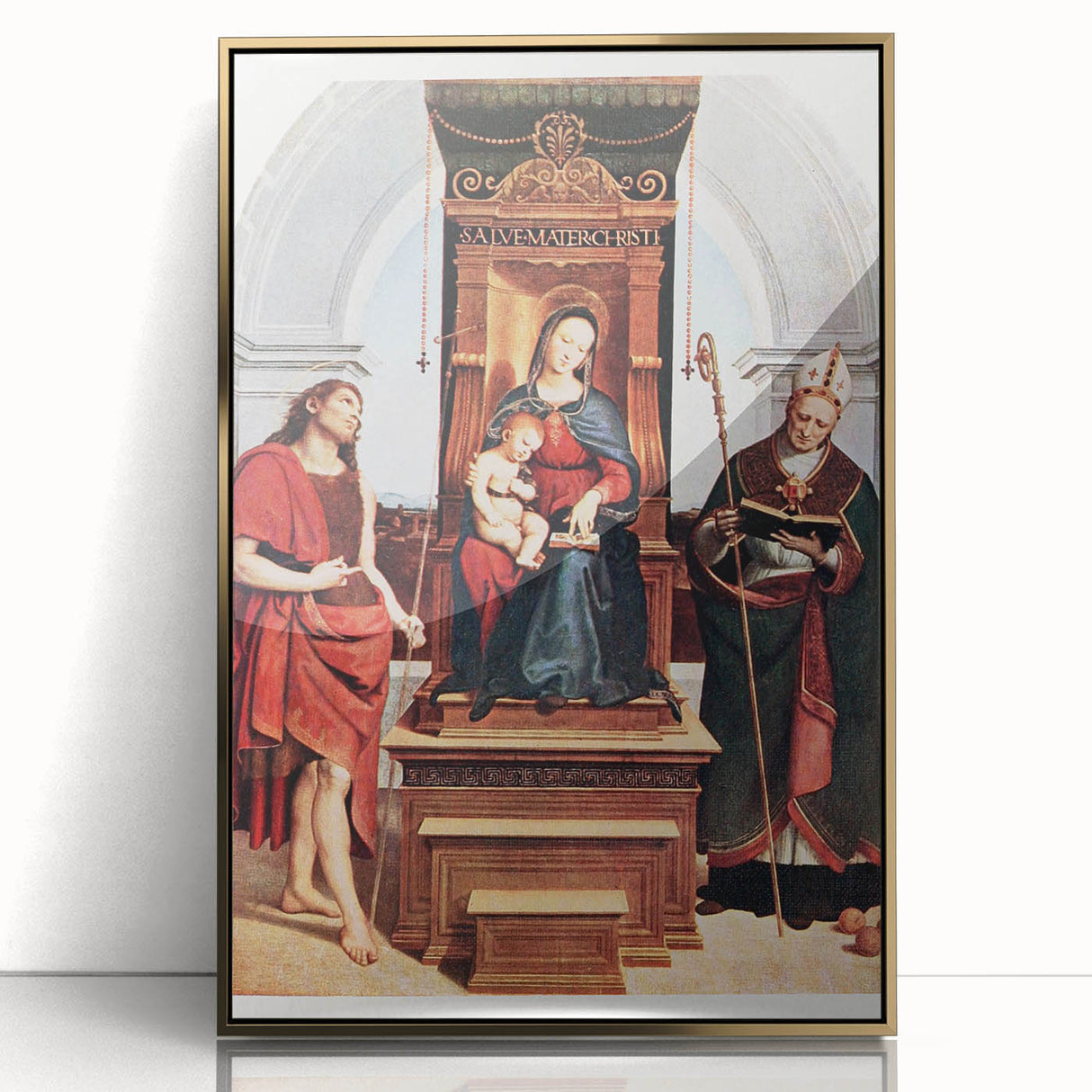 Renaissance Art Prints: Raphael's Ansidei Madonna Masterpiece
