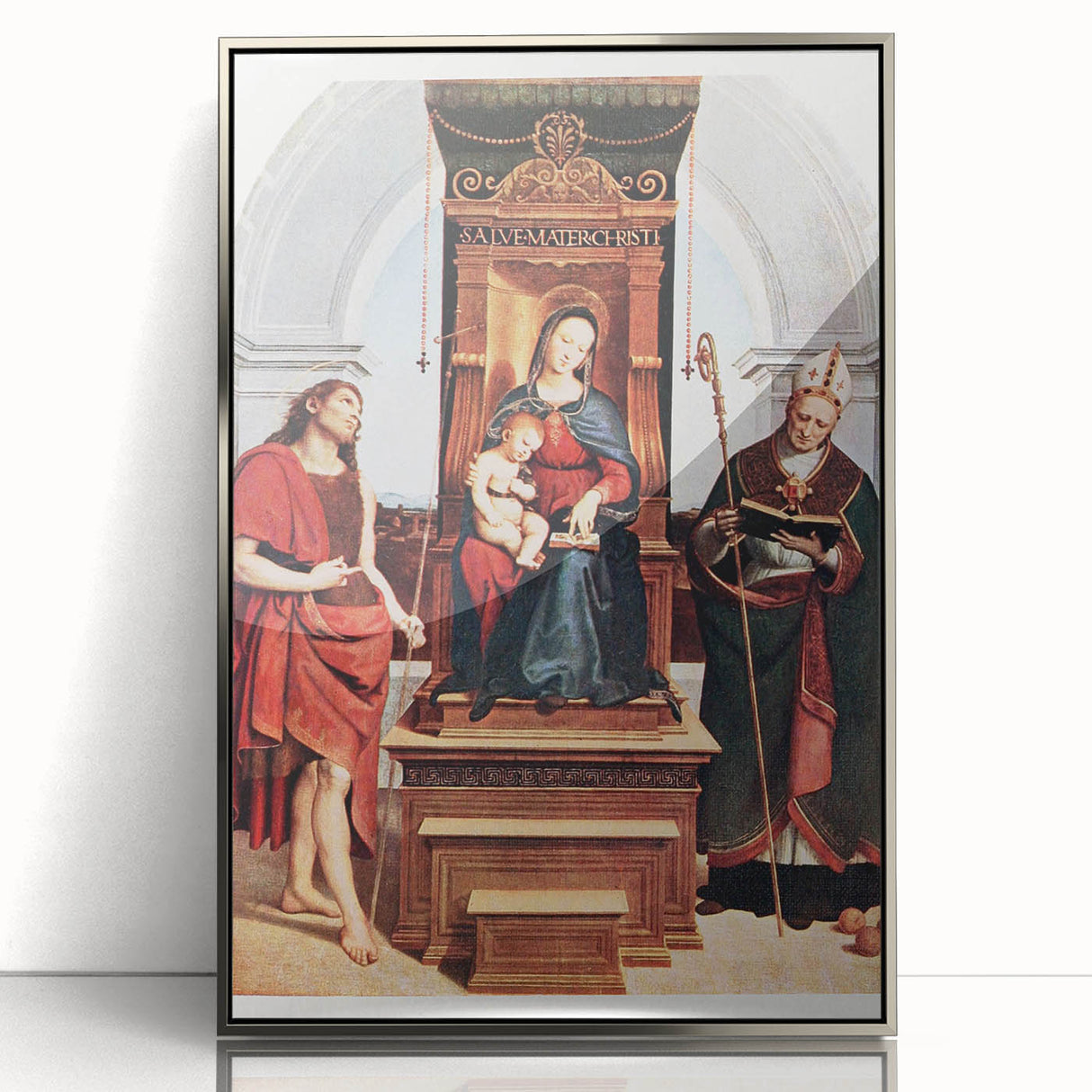 Renaissance Art Prints: Raphael's Ansidei Madonna Masterpiece