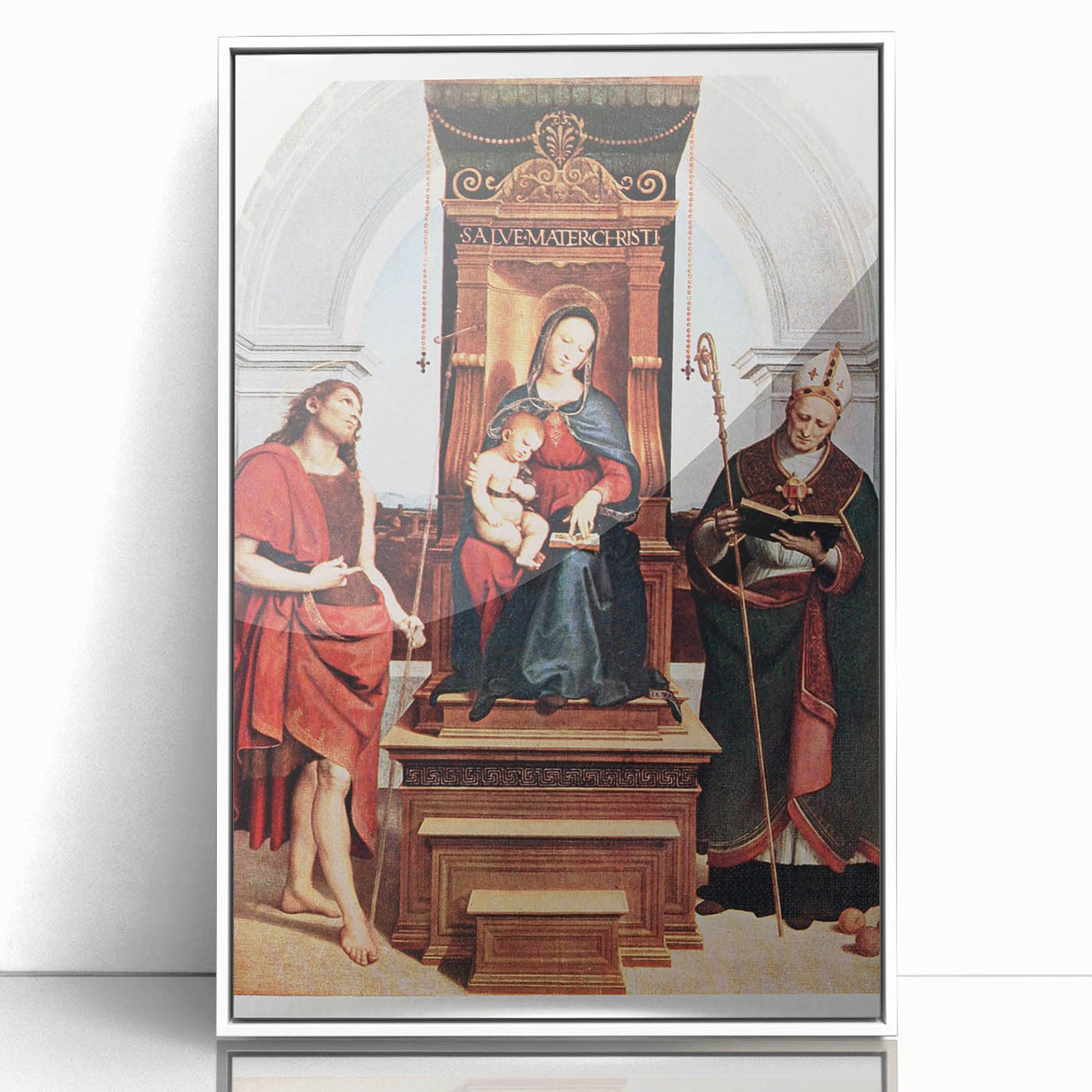 Renaissance Art Prints: Raphael's Ansidei Madonna Masterpiece