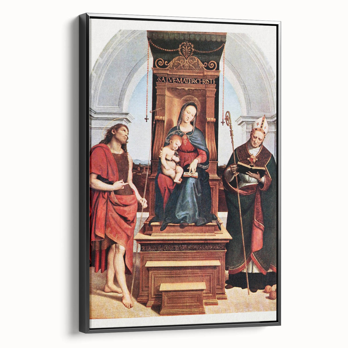 Renaissance Art Prints: Raphael's Ansidei Madonna Masterpiece