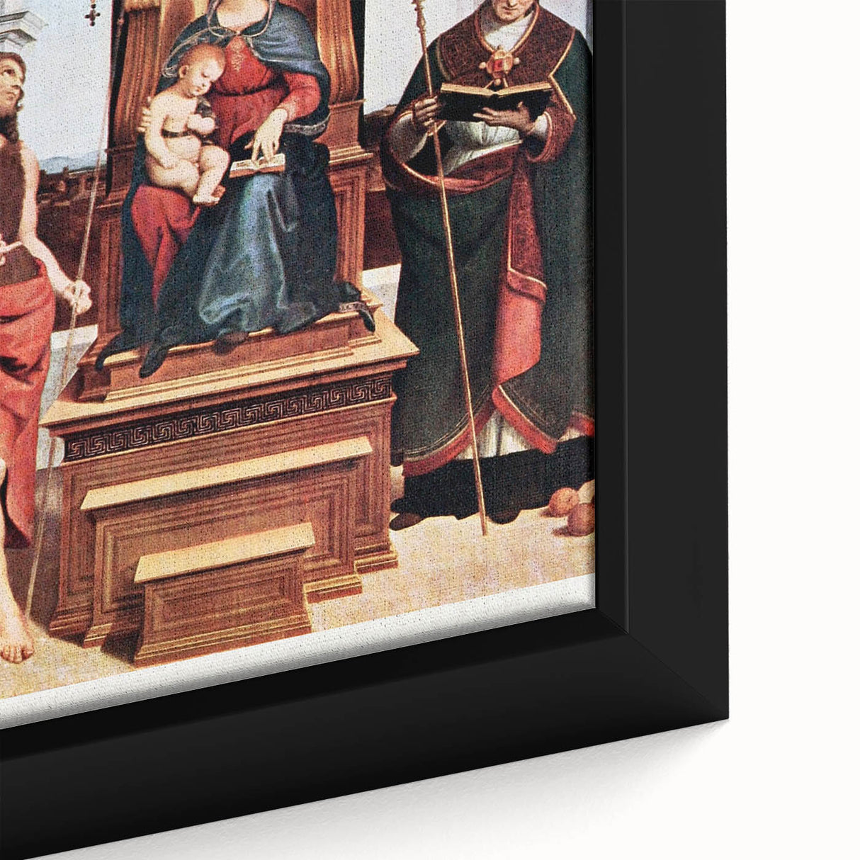 Renaissance Art Prints: Raphael's Ansidei Madonna Masterpiece