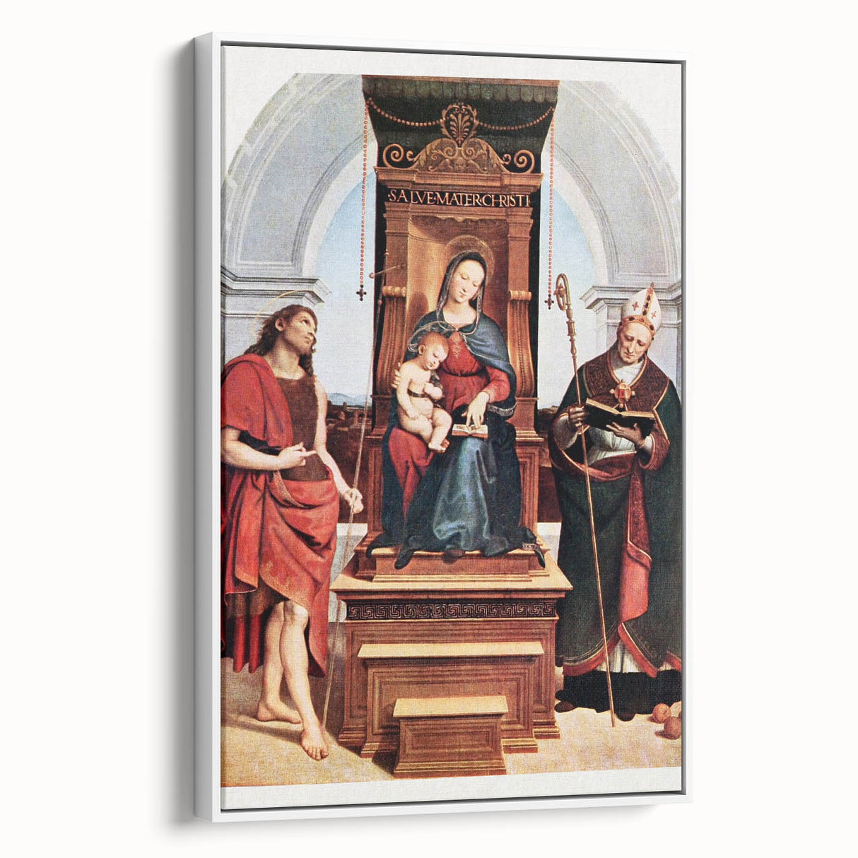 Renaissance Art Prints: Raphael's Ansidei Madonna Masterpiece