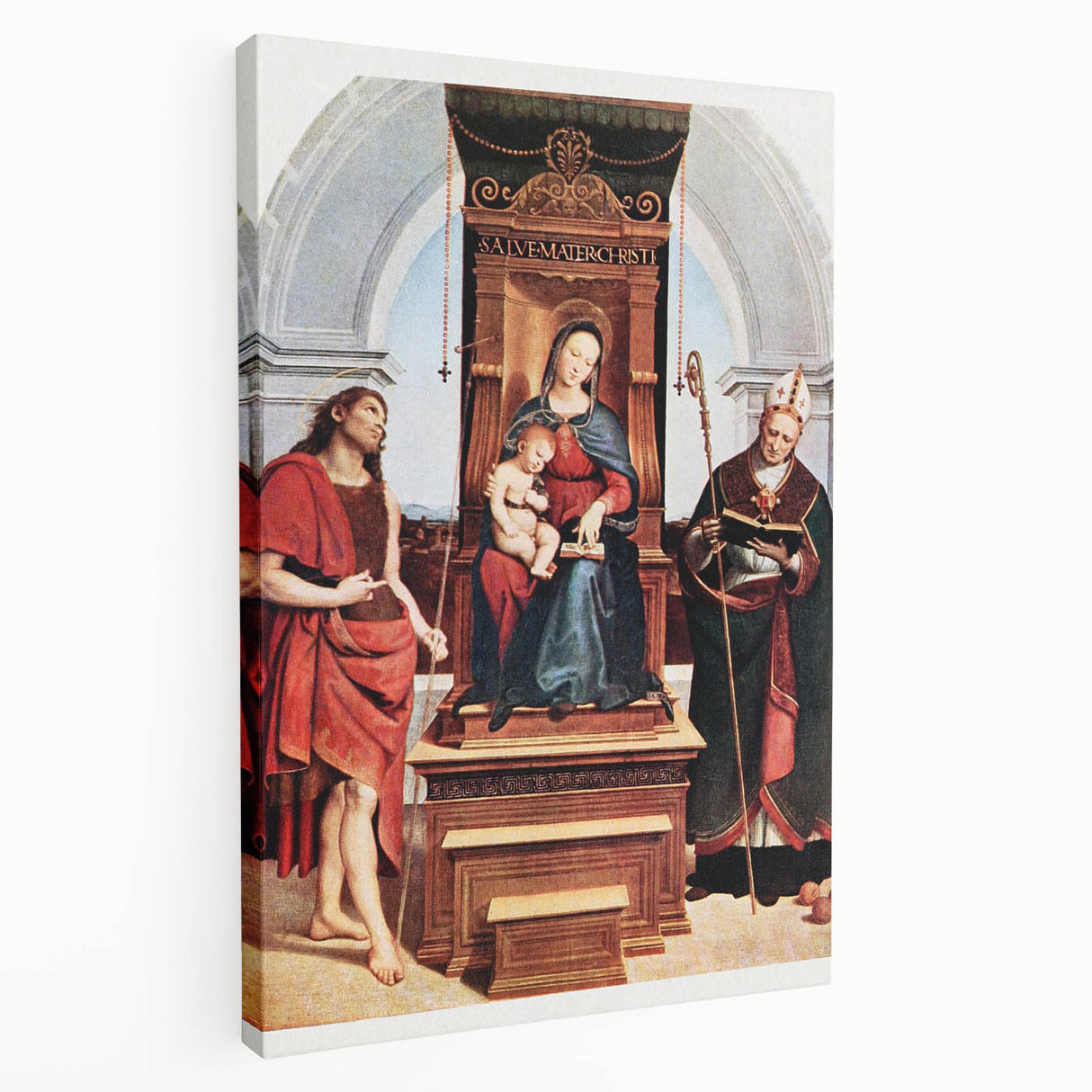 Renaissance Art Prints: Raphael's Ansidei Madonna Masterpiece