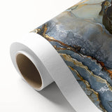 Art deco poster depicting the vibrant scenery of Mauritius on rolled canvas, ideal for nursery wall art.