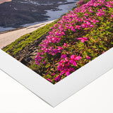 Art deco poster of Yukon scenery in muted earth tones on rolled canvas, suitable for dining room wall art.