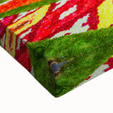 Large art of a black and white Belgian landscape on stretched canvas, ideal for bedroom wall decor.