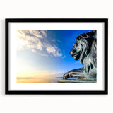 Colorful art depicting abstract Bavarian landscape in vibrant hues on a large textured canvas, ideal for living room decor.