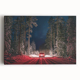 Black and white photograph of a European cityscape on stretched canvas, suitable as large kitchen wall art or for a bedroom.