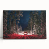 Black and white photo of a European cityscape on a large stretched canvas, ideal for kitchen wall art.