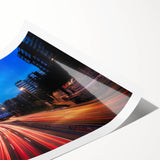 Extra large wall art featuring line art flowers in muted earth tones on rolled canvas, ideal for large living room decor.